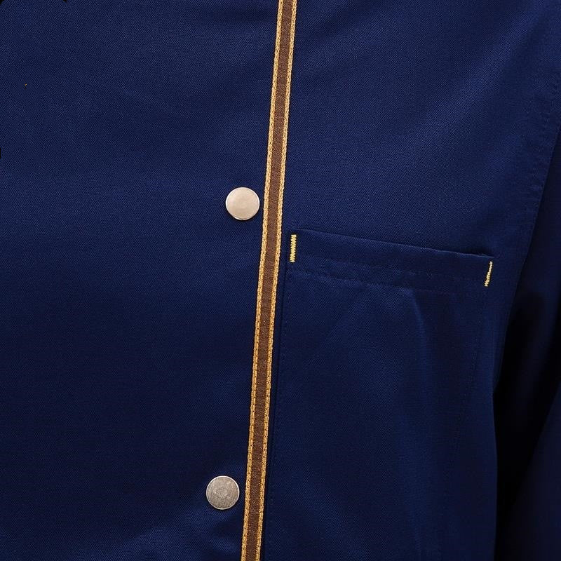 Chef Work Clothes Long Sleeved Autumn And Winter Clothes Hotel Clothes
