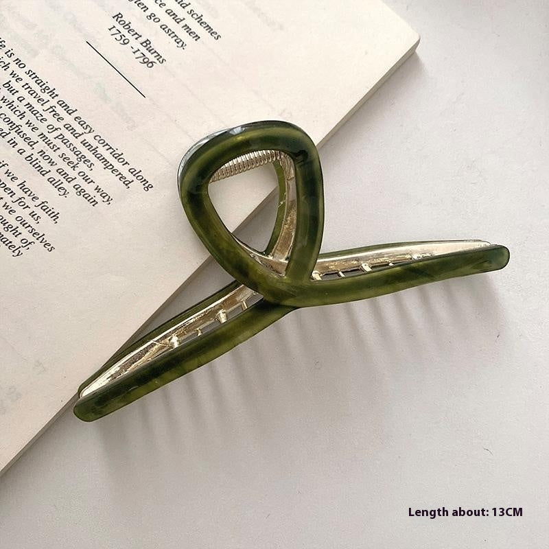 Retro French Simple Hair Clip Women