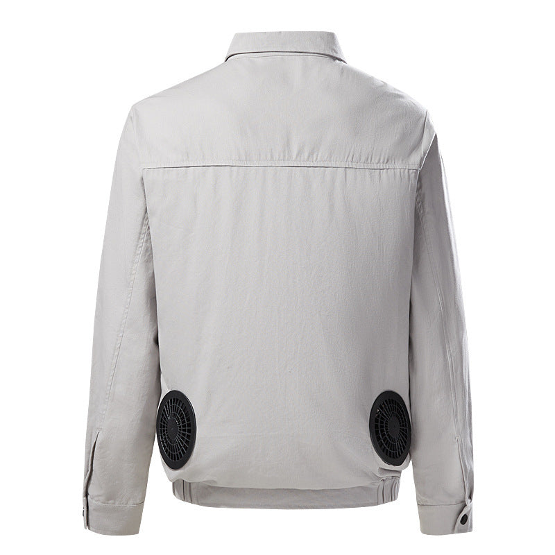 Fan Clothes Cooling Overalls Air-conditioning Clothes Refrigeration Site