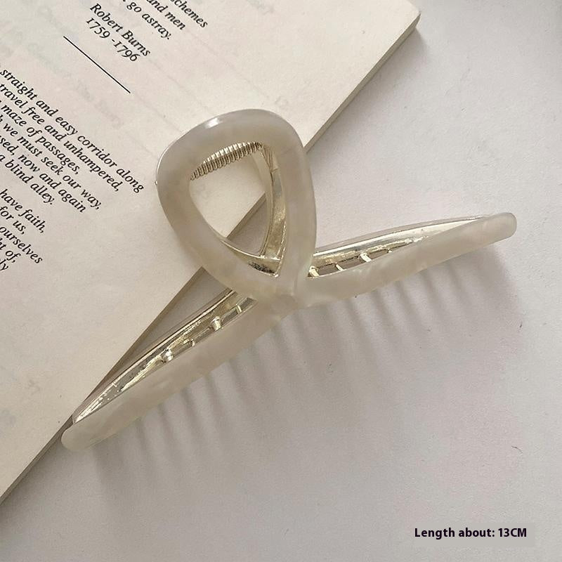 Retro French Simple Hair Clip Women