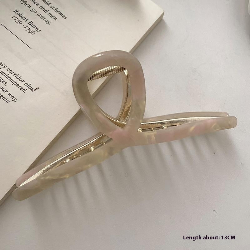 Retro French Simple Hair Clip Women