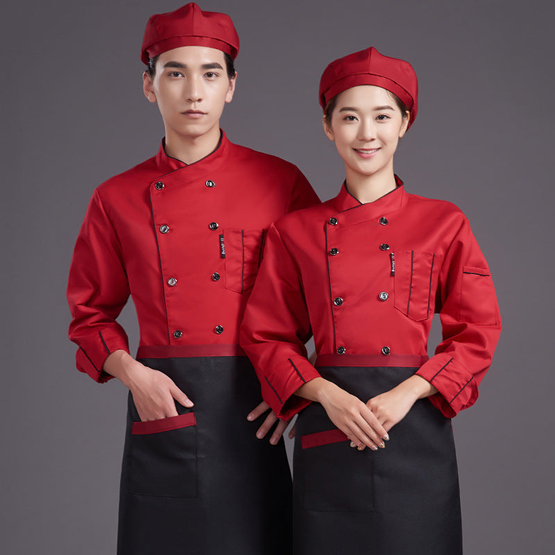 Hotel Chef Work Clothes Breathable Work Clothes